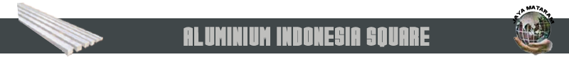 aluminium profil square bar